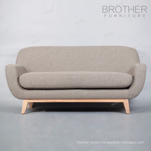 Home furniture modern design living room fabric 2 seater sofa